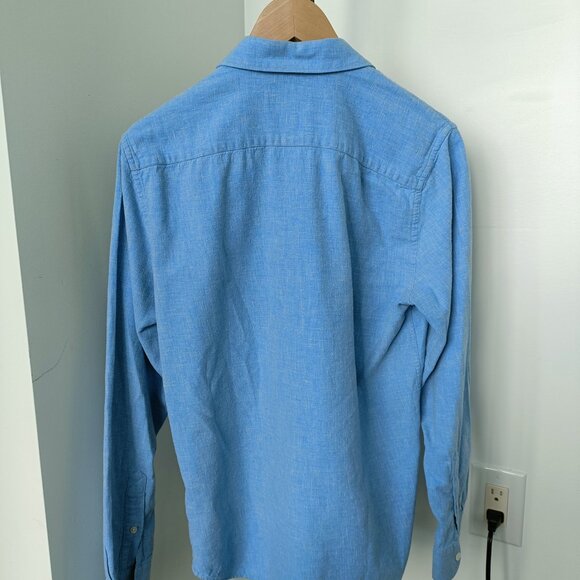 Lacoste - blue dress shirt - Picture 3 of 4